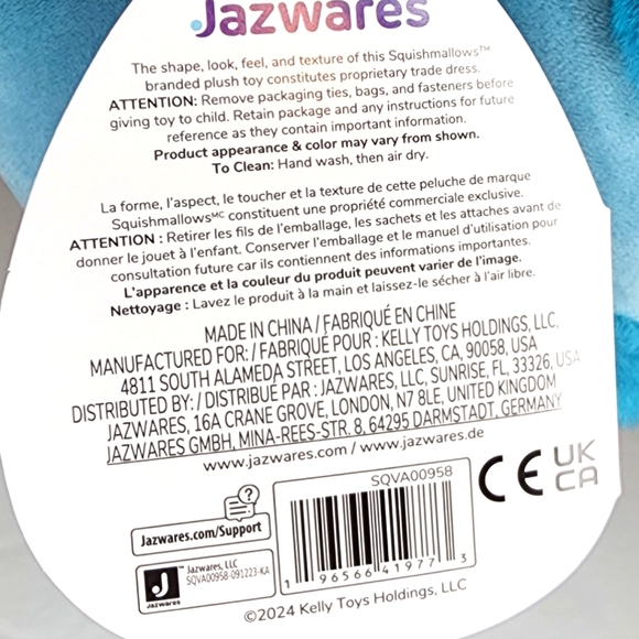 ❤️ FERNANDA 🐦 Blur Bird w/Hearts Valentine 2024 Original Squishmallow ☆》NWT《☆ - Picture 5 of 8